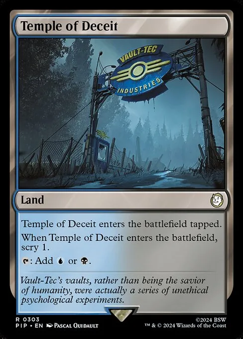 Temple of Deceit · Fallout 303/1068