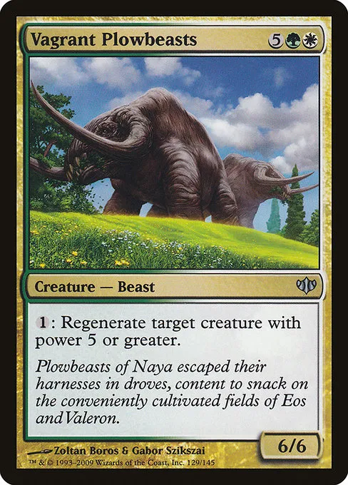 Vagrant Plowbeasts · Conflux 129/145