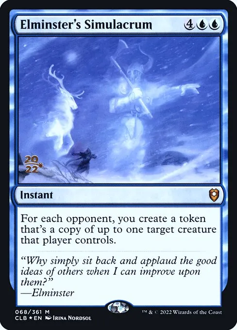 Elminster's Simulacrum · Battle for Baldur's Gate Promos 68s/104