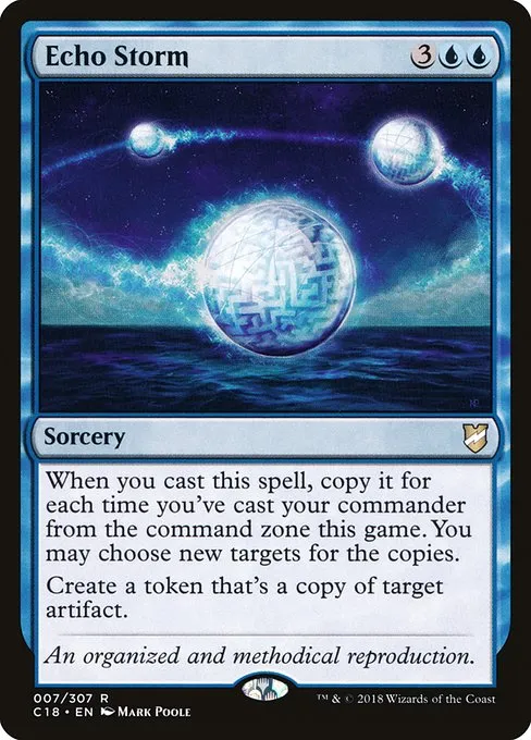 Echo Storm · Commander 2018 7/307