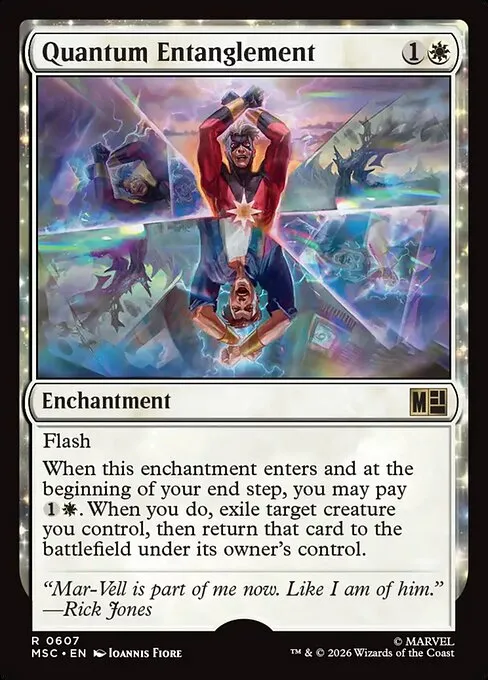 Quantum Entanglement · Marvel Super Heroes Commander 607/9