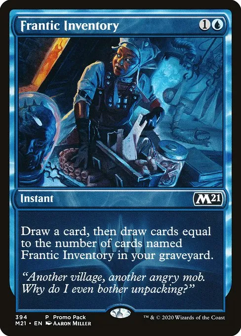 Frantic Inventory · Core Set 2021 394/397
