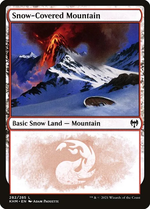 Snow-Covered Mountain · Kaldheim 282/425