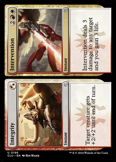 Integrity // Intervention · Ravnica: Clue Edition 198/284