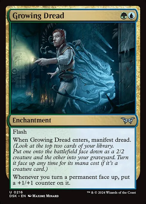 Growing Dread · Duskmourn: House of Horror 216/419