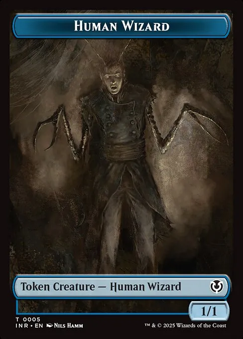 Human Wizard · Innistrad Remastered Tokens 5/27