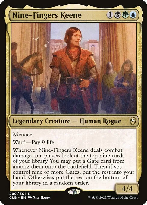 Nine-Fingers Keene · Commander Legends: Battle for Baldur's Gate 289/936