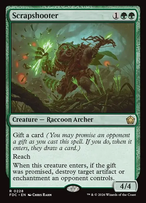 Scrapshooter · Foundations Commander 228/3