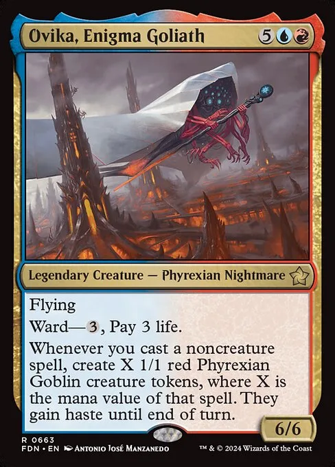 Ovika, Enigma Goliath · Foundations 663/771