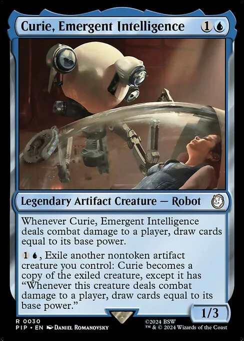 Curie, Emergent Intelligence · Fallout 30/1068