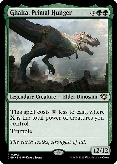 Ghalta, Primal Hunger · Commander Masters 292/1067