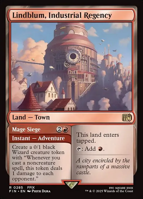 Lindblum, Industrial Regency // Mage Siege · Final Fantasy 285/599