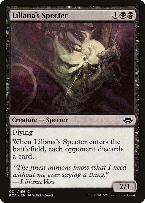 Liliana's Specter · Planechase Anthology 34/156