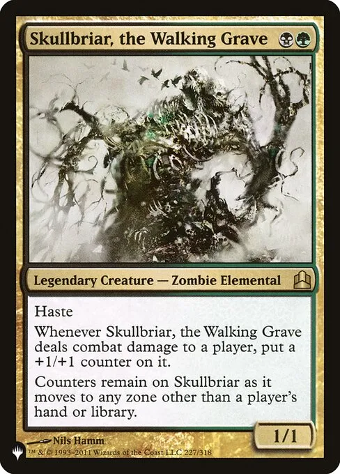 Skullbriar, the Walking Grave · The List CMD-227/5050
