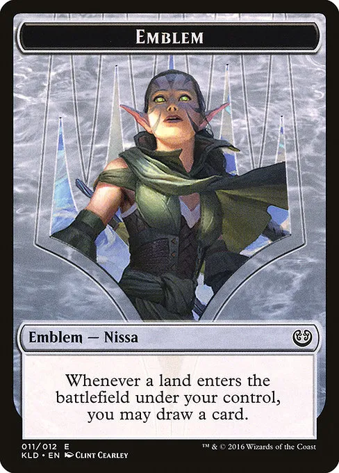 Nissa, Vital Force Emblem · Kaladesh Tokens 11/13