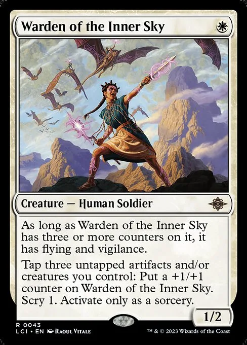Warden of the Inner Sky · The Lost Caverns of Ixalan 43/416