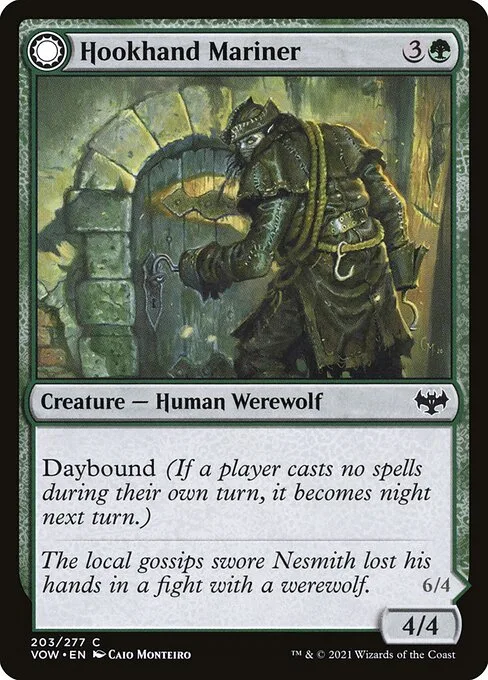 Hookhand Mariner // Riphook Raider · Innistrad: Crimson Vow 203/423