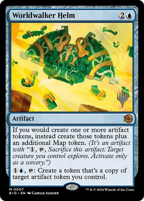 Worldwalker Helm · The Big Score Promos 7p/14