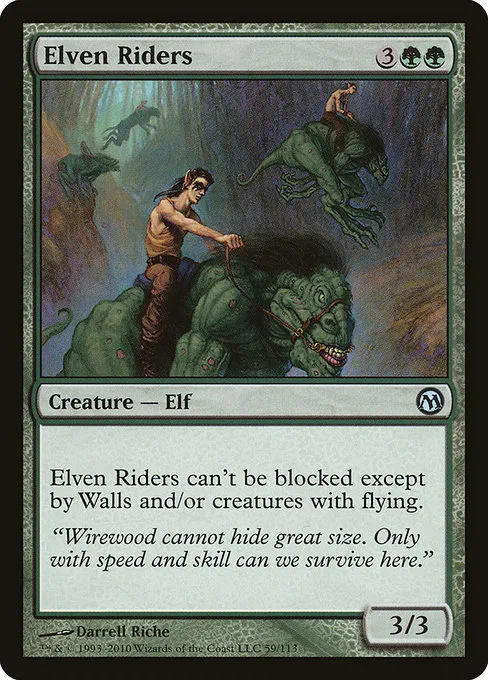 Elven Riders · Duels of the Planeswalkers 59/113