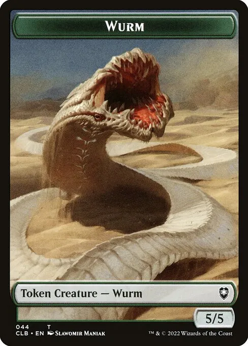 Wurm · Battle for Baldur's Gate Tokens 44/51