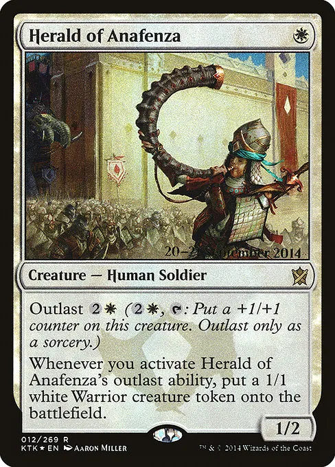 Herald of Anafenza · Khans of Tarkir Promos 12s/56