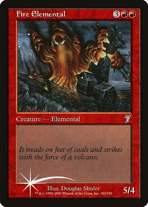 Fire Elemental · Seventh Edition 183★/708