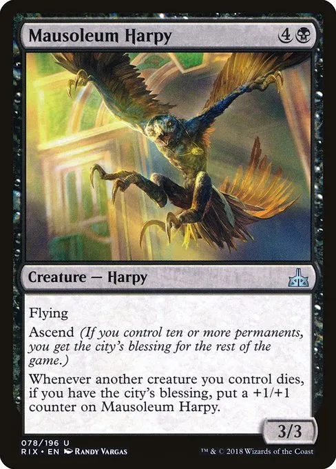 Mausoleum Harpy · Rivals of Ixalan 78/205