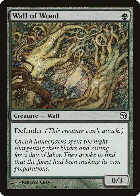 Wall of Wood · Duels of the Planeswalkers 89/113
