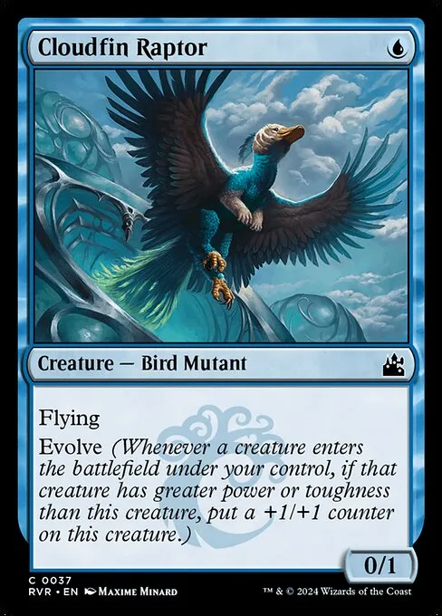 Cloudfin Raptor · Ravnica Remastered 37/531