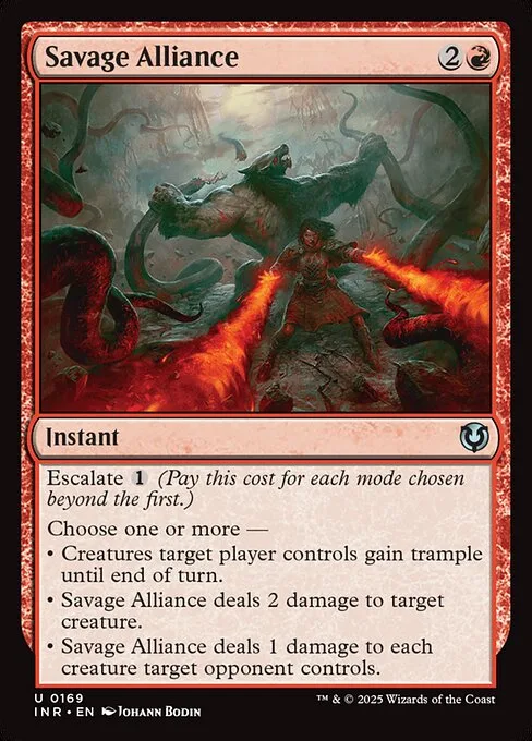Savage Alliance · Innistrad Remastered 169/495