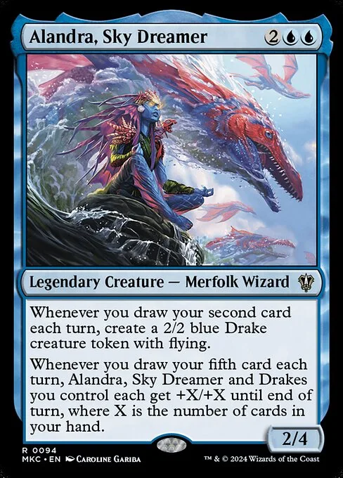 Alandra, Sky Dreamer · Murders at Karlov Manor Commander 94/358