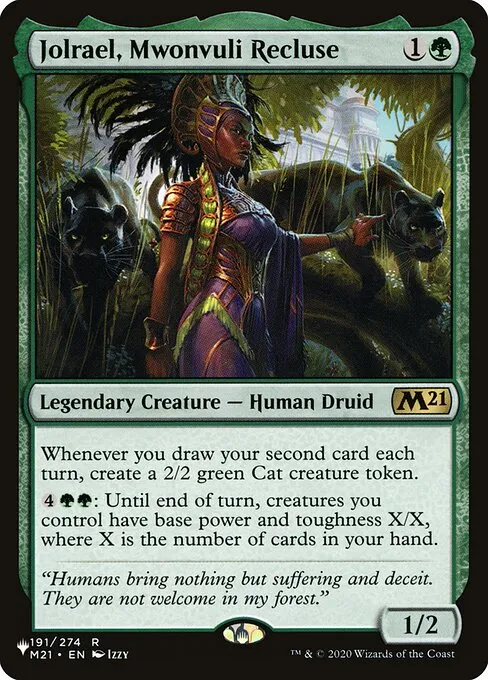 Jolrael, Mwonvuli Recluse · The List M21-191/5050