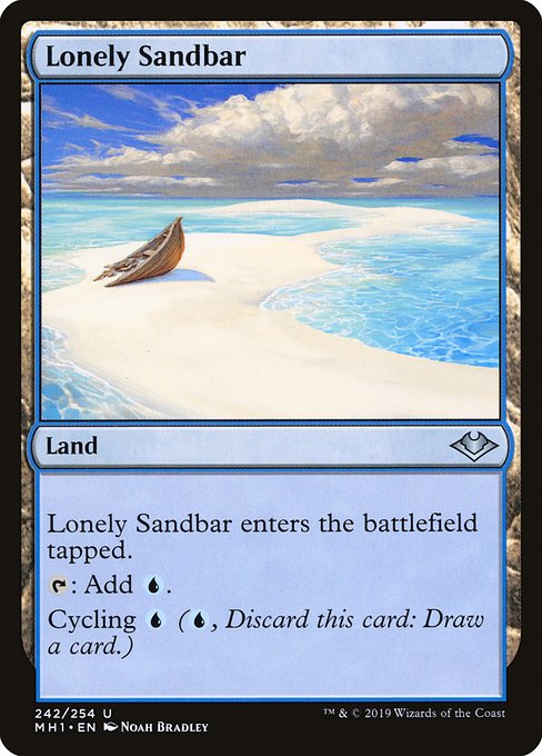 Lonely Sandbar · Modern Horizons 242/255