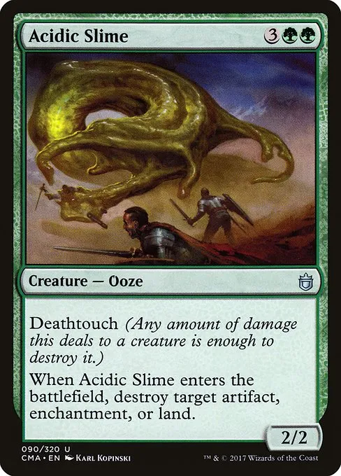 Acidic Slime · Commander Anthology 90/320