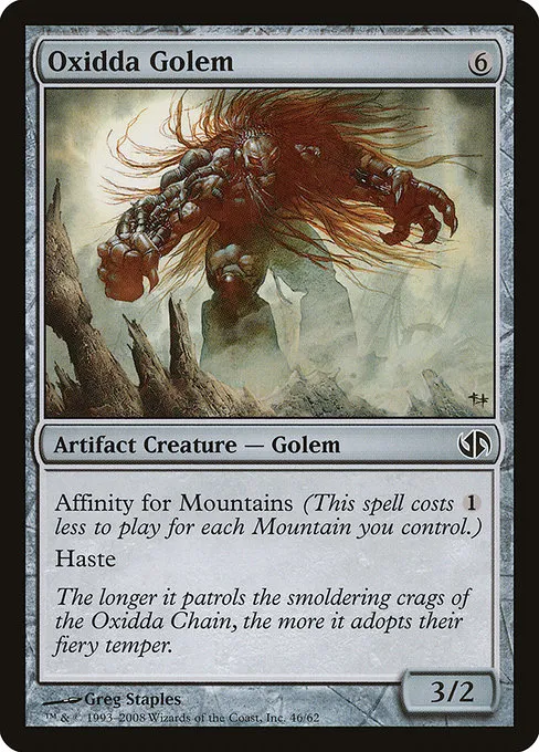 Oxidda Golem · Duel Decks: Jace vs. Chandra 46/64