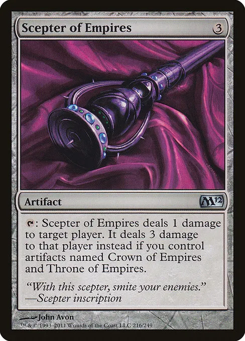 Scepter of Empires · Magic 2012 216/249