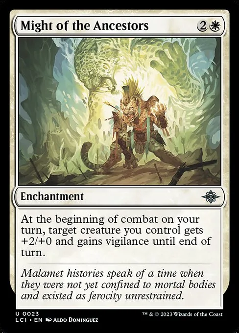 Might of the Ancestors · The Lost Caverns of Ixalan 23/416