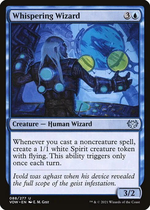 Whispering Wizard · Innistrad: Crimson Vow 88/423