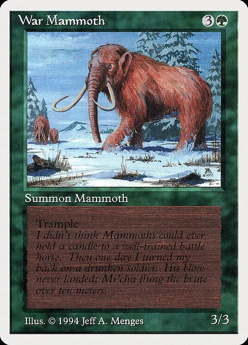 War Mammoth · Summer Magic / Edgar 228/306