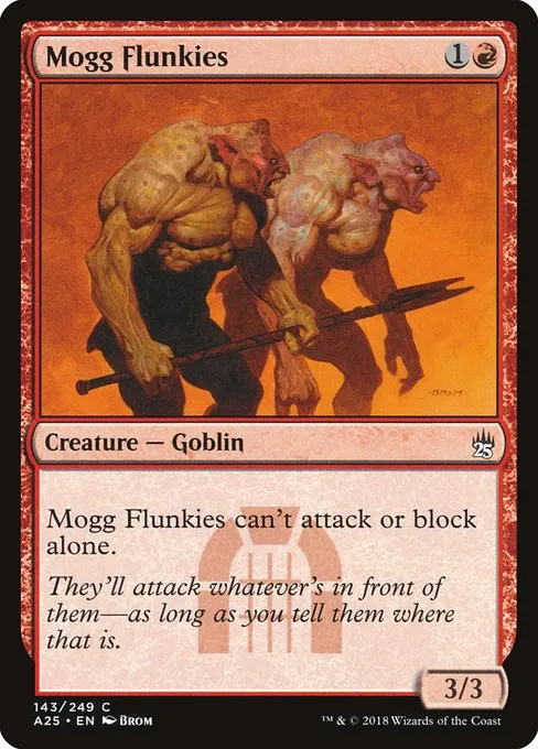 Mogg Flunkies · Masters 25 143/249