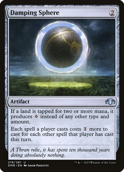 Damping Sphere · Dominaria Remastered 219/457