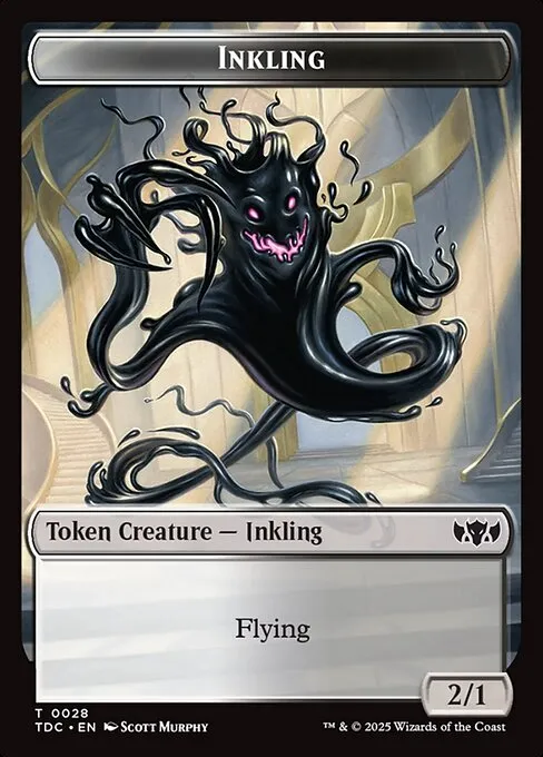Inkling · Tarkir: Dragonstorm Commander Tokens 28/34