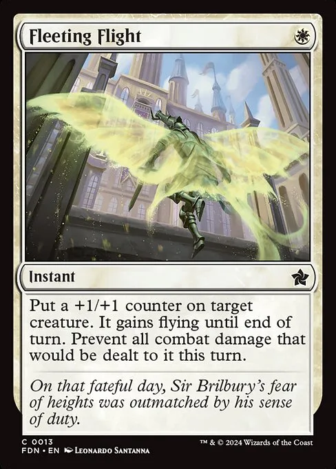 Fleeting Flight · Foundations 13/771