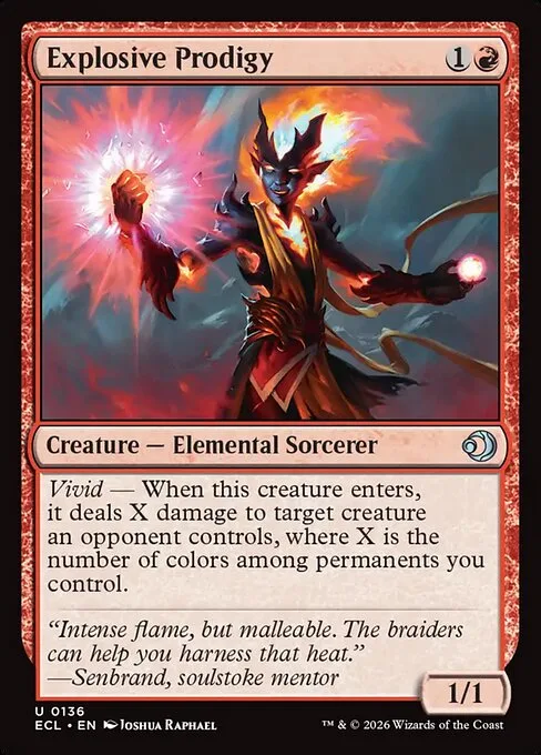Explosive Prodigy · Lorwyn Eclipsed 136/408
