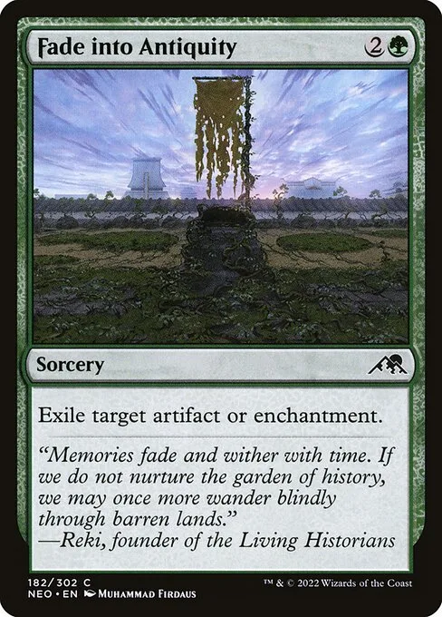 Fade into Antiquity · Kamigawa: Neon Dynasty 182/531