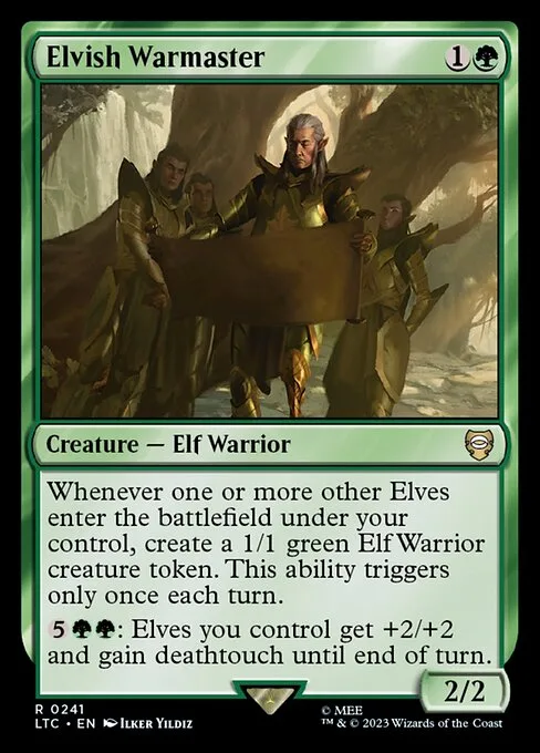 Elvish Warmaster · Tales of Middle-earth Commander 241/591