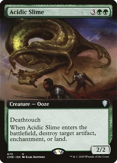 Acidic Slime · Commander Legends 673/718