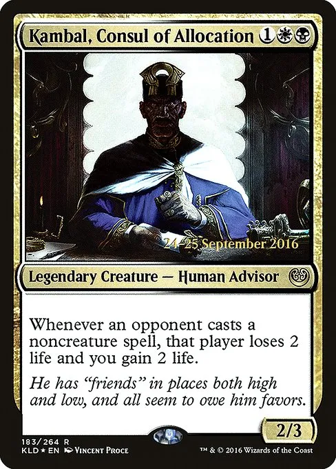Kambal, Consul of Allocation · Kaladesh Promos 183s/83