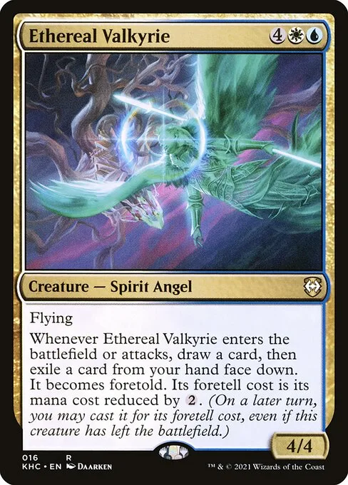 Ethereal Valkyrie · Kaldheim Commander 16/119