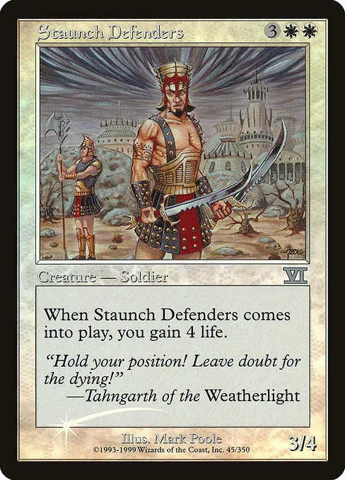 Staunch Defenders · Friday Night Magic 2000 12/11